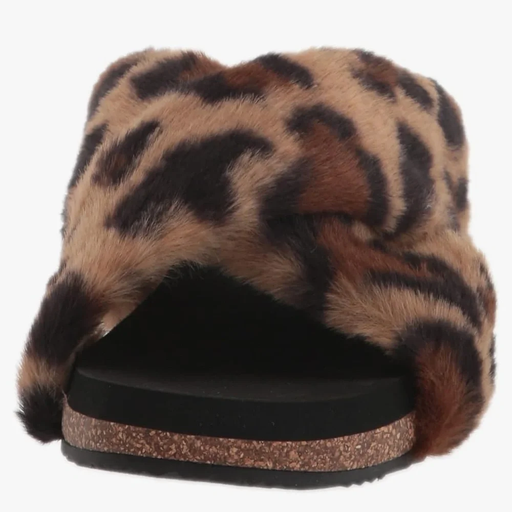 Volatile Natural Leopard Dreamer Slippers
